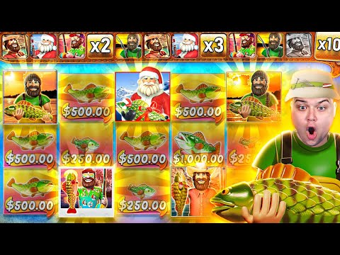 THE MOST INSANE BIG BASS VIDEO EVER.. (ALL BIG BASS SLOTS)