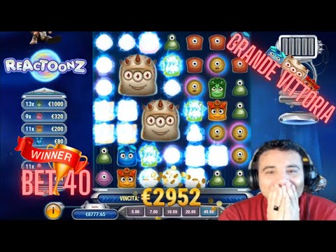 BET 40€ 👽 REACTOONZ BIG WIN | EXESLOT ESCLUSIVE SLOT ONLINE