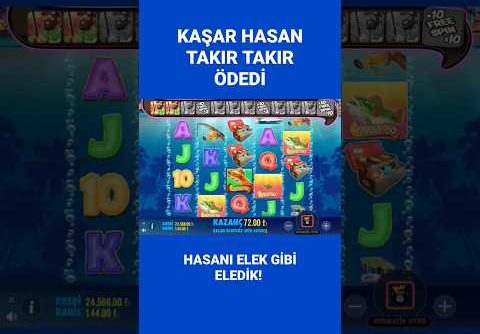 HASAN EPİC WİN VE MEGA WİN 20.000₺ ÖDEDİ! #slot #shorts #biggerbassbonanza #slotizle