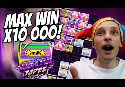 RETRO TAPES x10 000 🔥*ANOTHER ONE* MAX WIN RECORD BONUS