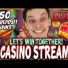 SLOTS LIVE 🔴 BIG WINS and BONUS BUYS! Casino Stream with mrBigSpin at JET