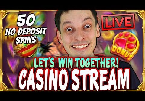 SLOTS LIVE 🔴 BIG WINS and BONUS BUYS! Casino Stream with mrBigSpin at JET