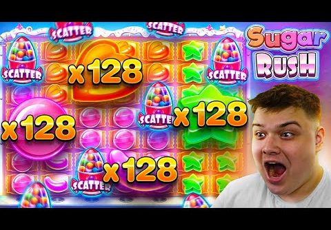 SOOO MANY MAX MULTIS & RETRIGGERS On SUGAR RUSH!! (HUGE WINS)