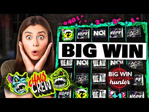 CHAOS CREW slot BIG WIN #1