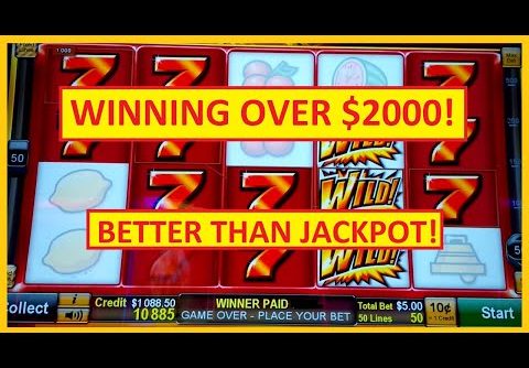 $2000 HUGE WIN in 20 Minutes! SUPER LUCKY Slot – INCREDIBLE!