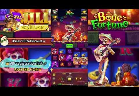 JILI SLOT | BONE FORTUNE |Big win | Super win  | AKQCasino