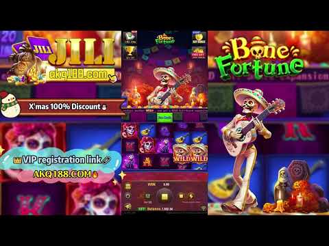 JILI SLOT | BONE FORTUNE |Big win | Super win  | AKQCasino