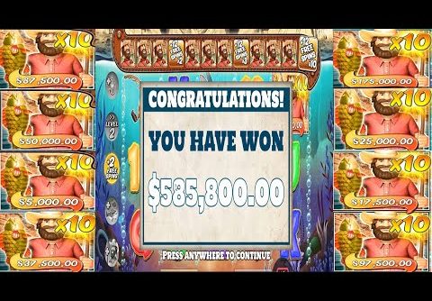 BIG BAS SPLASH – WORLD RECORD – HIT 8 FISH with 10X MULTIPLIER – HUGE WIN BONUS BUY SLOT ONLINE GAME