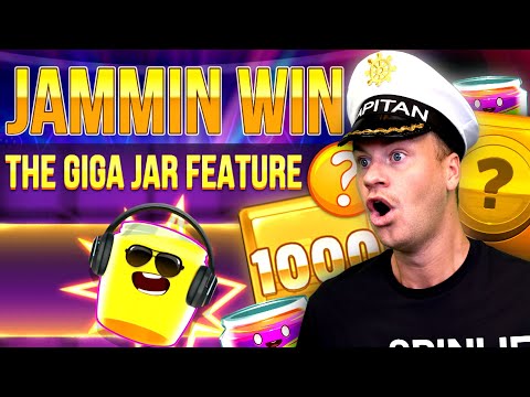 JAMMIN JARS SUPER BONUS PAYS HUGE!