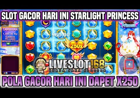 SLOT GACOR HARI INI ✅ UPDATE POLA GACOR PRINCESS HARI INI 🔥 TIPS MODAL RECEH JACKPOT X250‼️