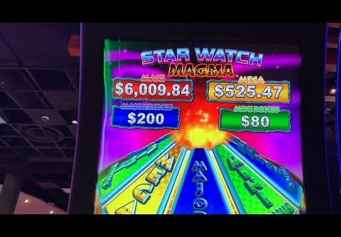 Big Win on Star Watch Magma Slot Machine | Please Subscribe