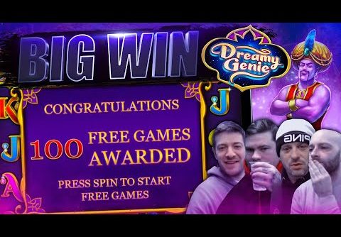 Longest Bonus Ever? Dreamy Genie Big Win!
