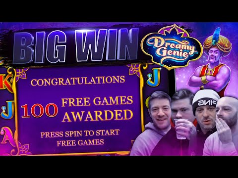 Longest Bonus Ever? Dreamy Genie Big Win!