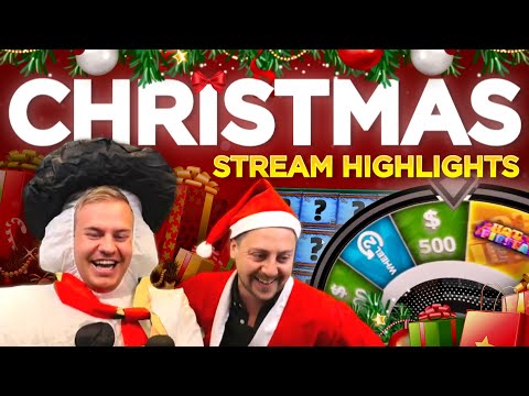 EPIC Christmas Stream Highlights! (Big Wins, Giveaways & More)