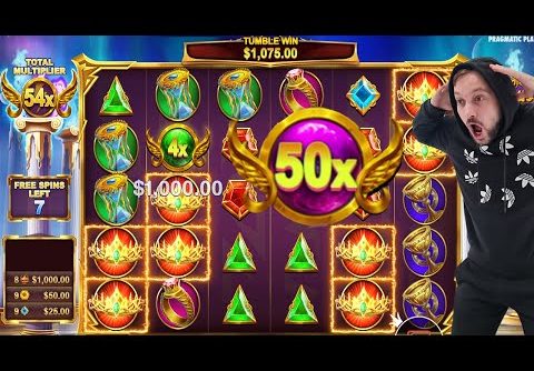 GATES OF OLYMPUS🔱 HIT CROWNS with 58X MULTIPLIER – HUGE WIN ON CHRISTMAS NIGHT CASINO SLOT ONLINE