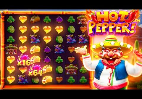 MY BIGGEST HOT PEPPER SLOT WIN YET… (INSANE)