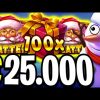 €25.000 BONUS BUY 🤑 SANTA’S GREAT GIFT SLOT 🎁 SUPER FREE SPINS OMG‼️