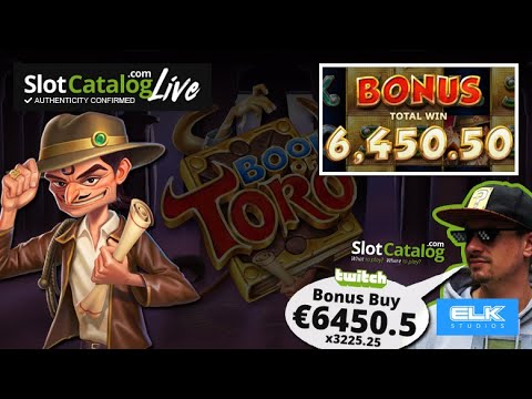 Mega win. Book of Toro slot from ELK Studios