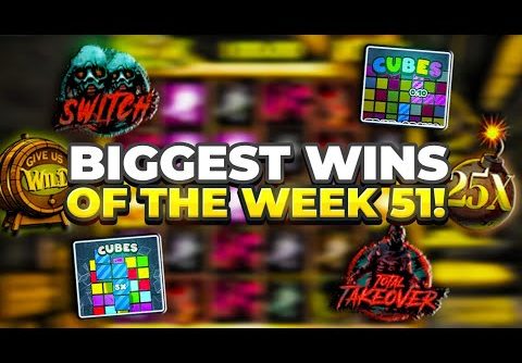 BIGGEST WINS OF THE WEEK 51 || HACKSAWS NEWESET GAME IS CRAZY!
