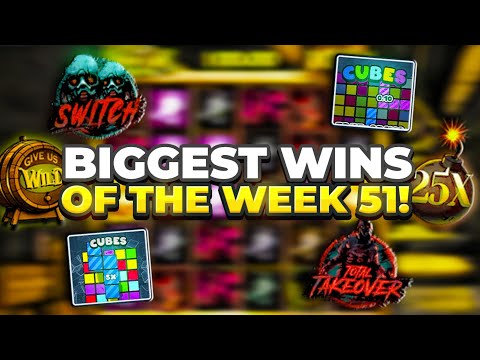 BIGGEST WINS OF THE WEEK 51 || HACKSAWS NEWESET GAME IS CRAZY!