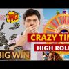 Crazy Time Today High Roller | Back To Back Top Slot | Biggest Win #crazytime