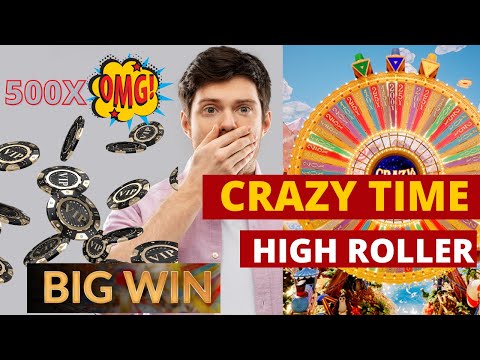 Crazy Time Today High Roller | Back To Back Top Slot | Biggest Win #crazytime