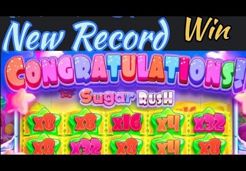 Sugar Rush  Max Win || New Slot Games || Indian Casino || Biggest Win Indian Slot 🎰🎰💵💵🔥🔥1500x Win
