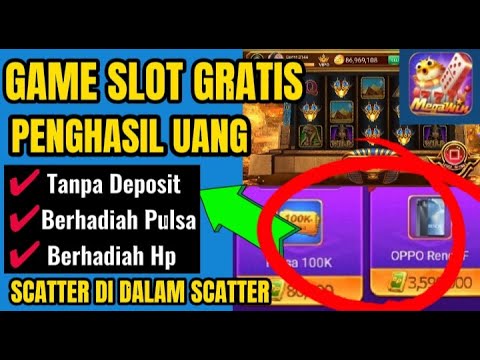 MEGA WIN 777 GAME SLOT GRATIS TANPA DEPOSIT BERHADIAH HANDPHONE DAN PULSA // GAME SLOT LEGIT