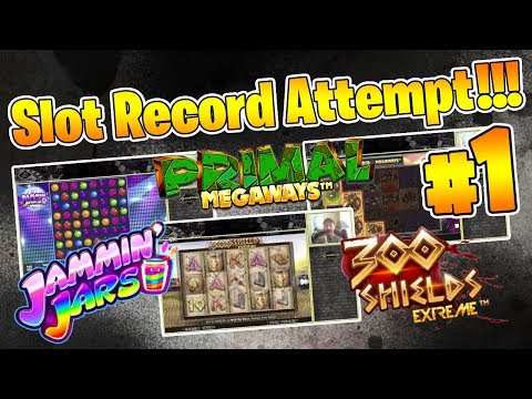 Slot Record Attempt Series Nº1 🔴 🟠 🟣  Jammin’ Jars, Primal  and Roulette!