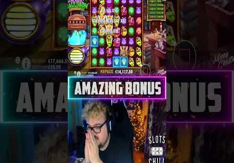 Record win on Magic Gauldron slot! big win casino streamer