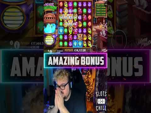 Record win on Magic Gauldron slot! big win casino streamer