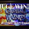 Colossal Wizards Slot Machine ~ 99 FREE SPINS ~ HUGE WIN!!! ~ WATCH NOW!