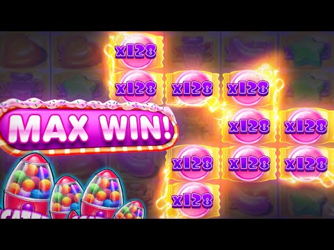 I GOT A MAX WIN ON SUGAR RUSH! (BIGGEST WIN EVER)