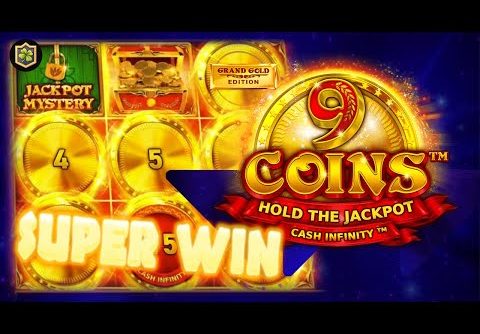 My MAX WIN 🔥 In The New Slot 🔥 9 Coins™ Grand Gold Edition – Slot Big Win – Wazdan – All Features