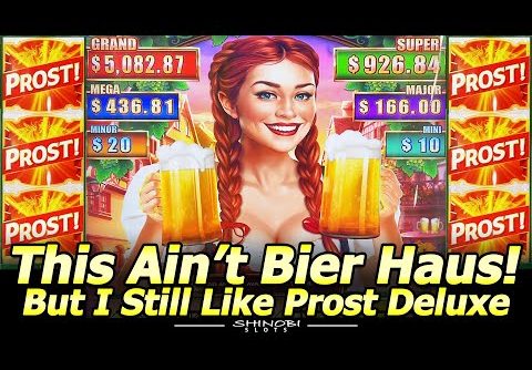Prost Deluxe Slot Machine – My 2nd Attempt at Aristocrat’s Beers and Boobs game at Yaamava casino!