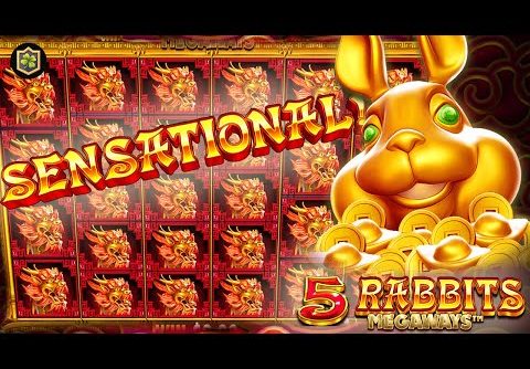 Epic Big Win New Online Slot 💥 5 Rabbits Megaways 💥 Pragmatic Play – All Features