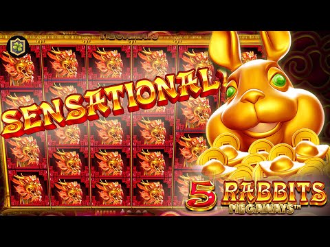 Epic Big Win New Online Slot 💥 5 Rabbits Megaways 💥 Pragmatic Play – All Features