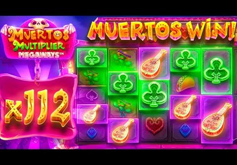 HUGE MULTI ON MUERTOS MULTIPLIER MEGAWAYS SLOT!! (Bonus buys)