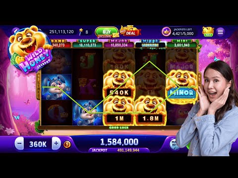 Play Wild Honey Jackpot Slot – Mega Win / Respins