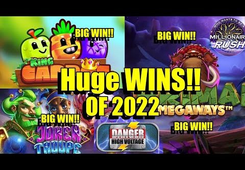 Biggest Wins On The Slots Of 2022 Part 2, Primal, King Carrot, Narco’s Mexico, Danger HV & Much More