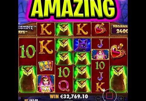 WACTH WHAT HAPPENED 🤑MAX BET SPIN MADAME DESTINY MEGAWAYS SLOT‼️ #shorts