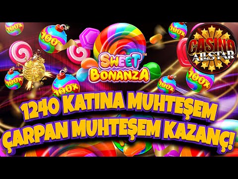 Sweet Bonanza | 1240 KATIYLA EFSANE ÖTESİ KAZANÇ | BIG WIN #sweetbonanzarekor #bigwin #slot