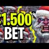 €1.500 MAX BET 🤑 SUPER SPINS 90K YETI SLOT‼️