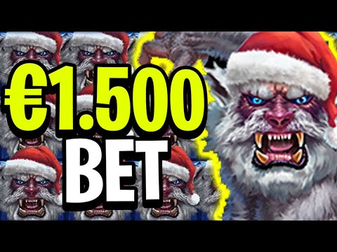 €1.500 MAX BET 🤑 SUPER SPINS 90K YETI SLOT‼️