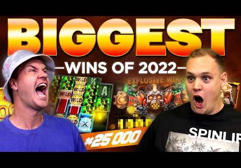 BIGGEST SLOT WINS OF 2022! (Insane Wins Only)