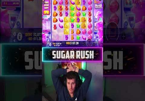 Huge Big Win on Sugar Rush slot! Bonus of the week