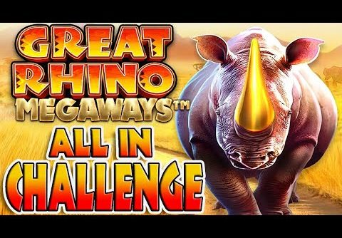MY LUCKIEST ALL IN GREAT RHINO MEGAWAYS PAY HUGE PROFIT!!