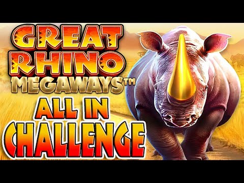 MY LUCKIEST ALL IN GREAT RHINO MEGAWAYS PAY HUGE PROFIT!!