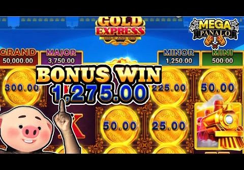 Gold Express ni Mega Panalo| May pa Bonus Win || #slot #fachai #jilislot