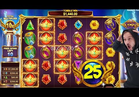 GATES OF OLYMPUS🔱 HIT CROWNS hit X 25 MULTIPLIER – BONUS BUY BIG WIN CASINO SLOT ONLINE GAME